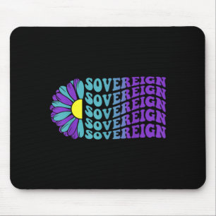 Sovereign Suicide Prevention Awareness Sunflower Mouse Pad