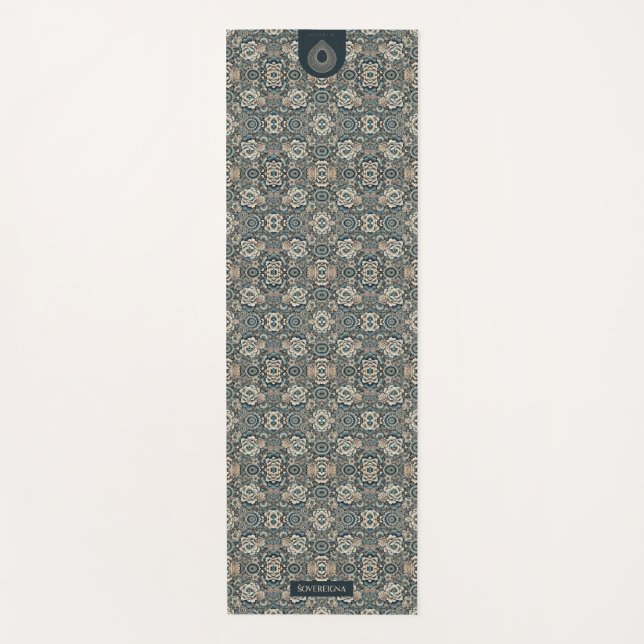 Sovereigna® Maya Wonder Garden #2 Doublefaced Yoga Mat (Front)
