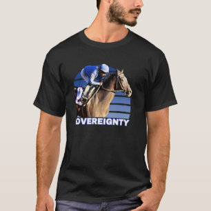 Sovereignty Horse, Horse Racing, Santa Anita, Del T-Shirt