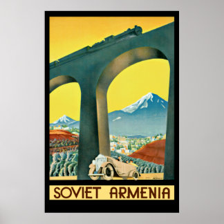Soviet Armenia Poster