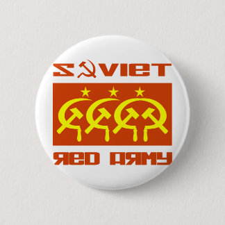 Soviet CCCP Red Army 6 Cm Round Badge