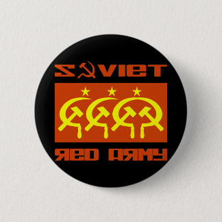 Soviet CCCP Red Army 6 Cm Round Badge