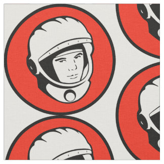 Soviet Cosmonaut Cotton Fabric