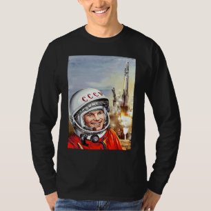 Soviet Gagarin Cosmonaut Space Program Vintage CCC T-Shirt