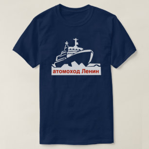 Soviet nuclear-powered icebreaker Lenin T-Shirt