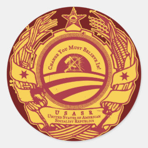 Soviet Obama Party Seal