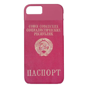 Soviet passport Case-Mate iPhone case