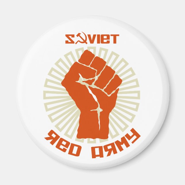Soviet Red Army Coat of Arms Magnet (Front)