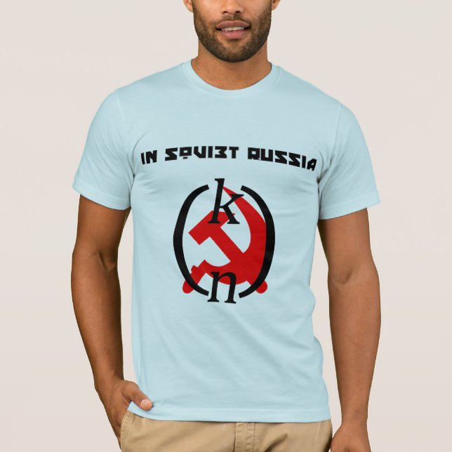 Soviet Russia Combinatorics T-Shirt (Front)