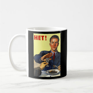 Soviet Russian Ussr Propaganda No Alcohol Coffee Mug