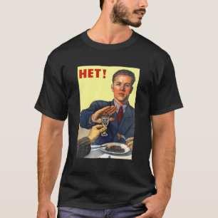 Soviet Russian Ussr Propaganda No Alcohol T-Shirt