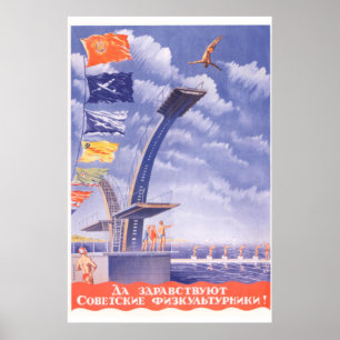 Soviet Sport Poster