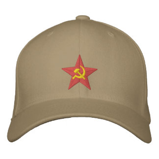 Soviet Star Embroidered Hat