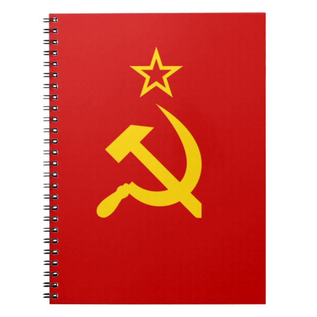 Soviet Union Flag Notebook (Front)