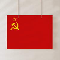 Soviet Union Flag, USSR, CCCP, Communism, Lenin