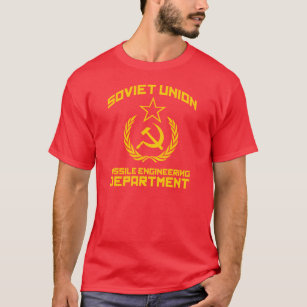 Soviet Union Missile Engineering Department T-Shirt