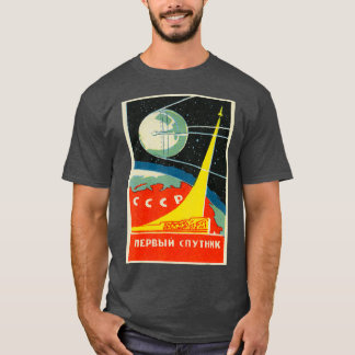 Soviet Union USSR CCRP Space program Vintage T-Shirt