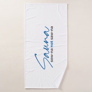Sow-na no Saw-na Towel