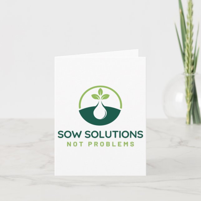 Sow Solutions  Card (Front)