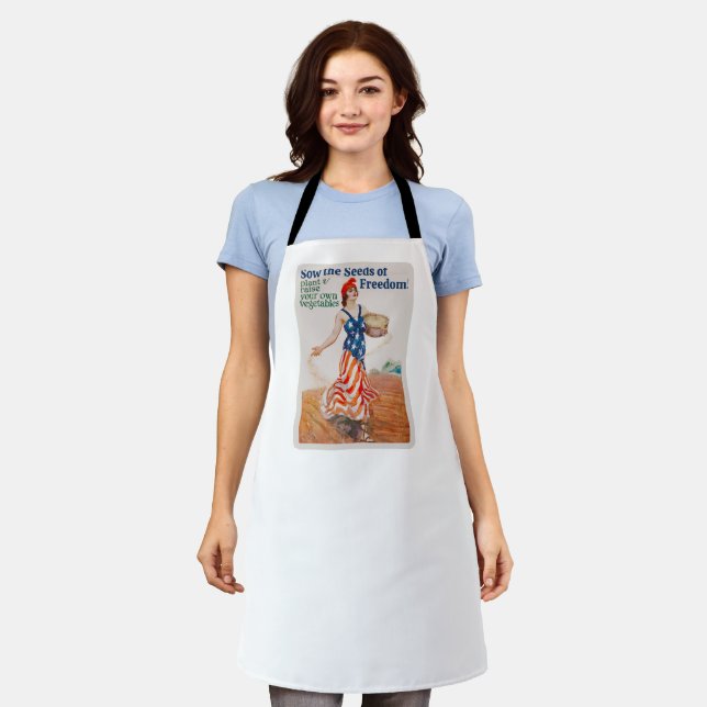 Sow the Seeds of Freedom! Apron (Worn)