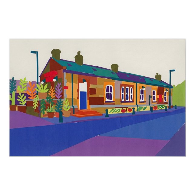 Sowerby Bridge Station Jubilee Refreshment Rooms Poster (Front)
