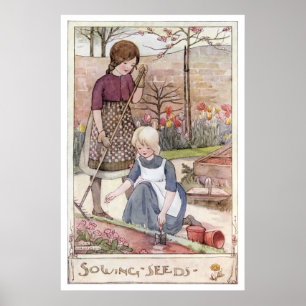Sowing Seeds by Anne Anderson Poster