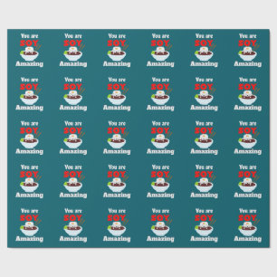 Soy amazing Kawaii Sushi Wrapping Paper