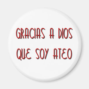 Soy Ateo Magnet