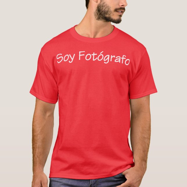 Soy Fotografo T-Shirt (Front)