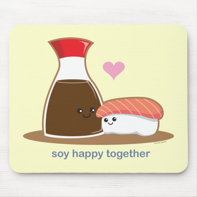 Soy Happy Together Mouse Pad (Front)