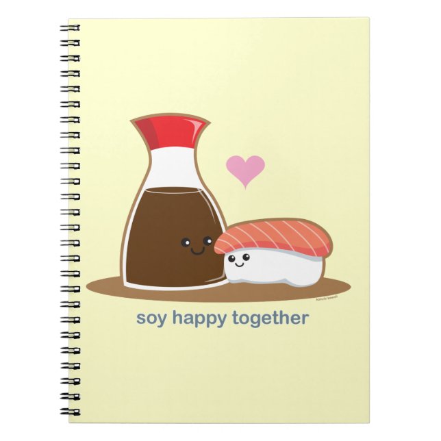 Soy Happy Together Notebook (Front)