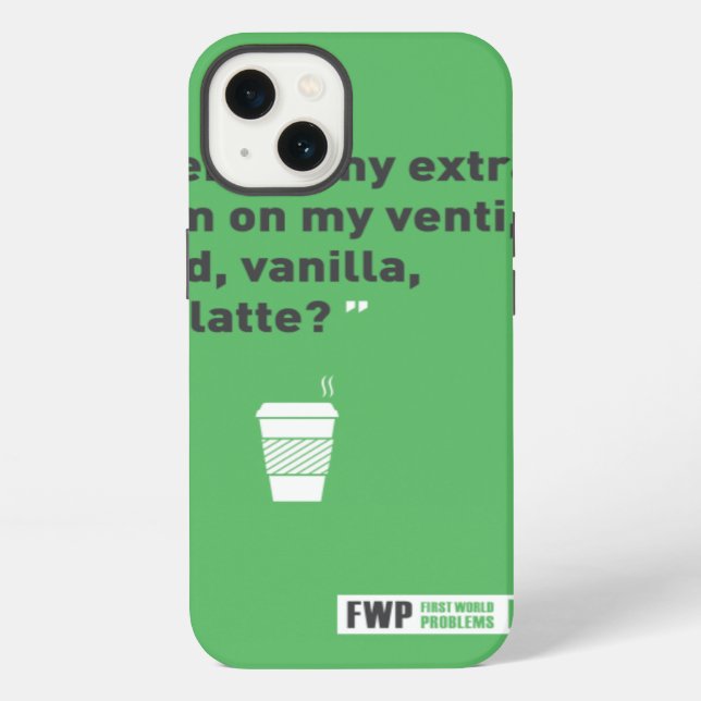 Soy Latte iPhone Case (Back)