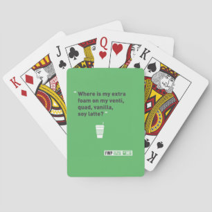 Soy Latté Playing Cards