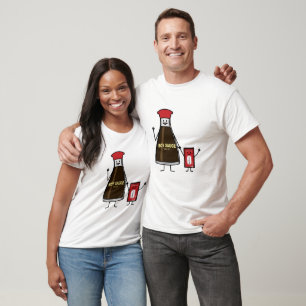 Soy Sauce Bottle Packet kid child condiment Asian T-Shirt