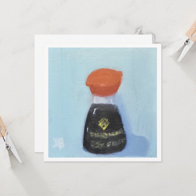 Soy Sauce Card (Front/Back In Situ)