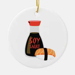 Soy Sauce Ceramic Tree Decoration