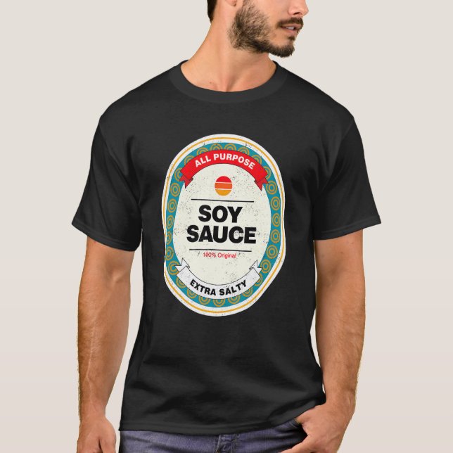 Soy Sauce Easy Halloween Costume Matching Group Co T-Shirt (Front)