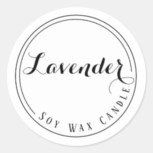 Soy Wax candle labels