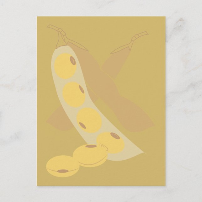 Soybeans Postcard (Front)
