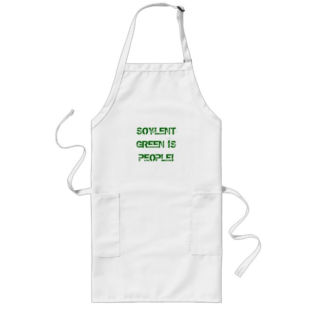 SOYLENT GREEN IS PEOPLE! LONG APRON (Front)