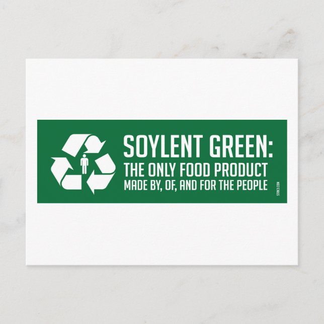 Soylent Green Postcard (Front)