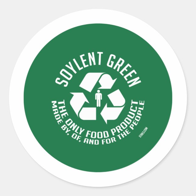 Soylent Green Sticker (Front)