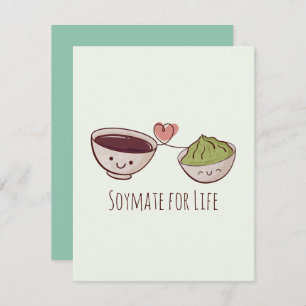 Soymate for Life Note Card