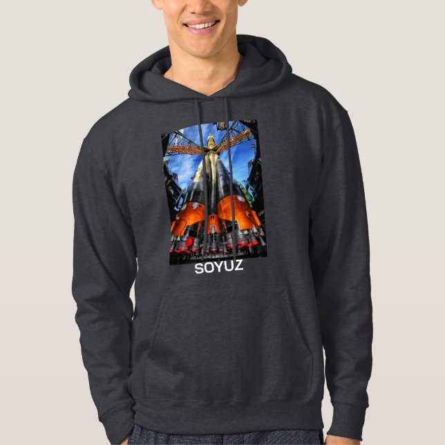 Soyuz Rocket On Pad Hoodie (Front)