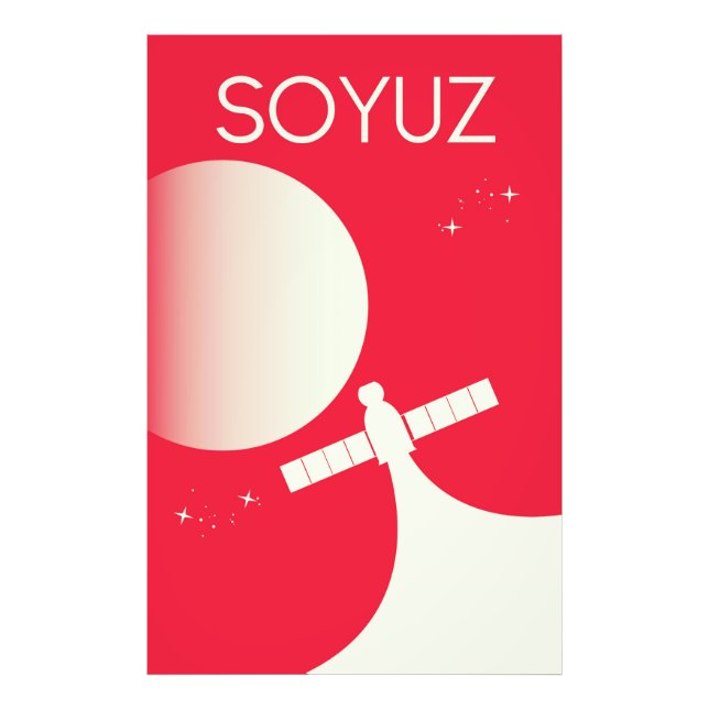 Soyuz Space Art poster (Front)
