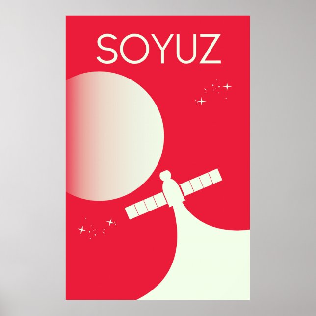 Soyuz Space Art poster (Front)