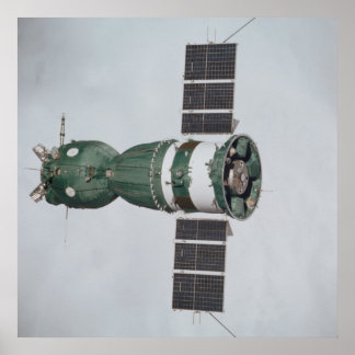 Soyuz Spacecraft (Apollo-Soyuz Test Project) Poster