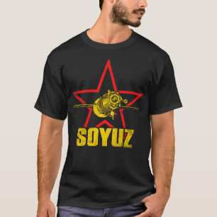 Soyuz Spacecraft Soviet Union 2 T-Shirt