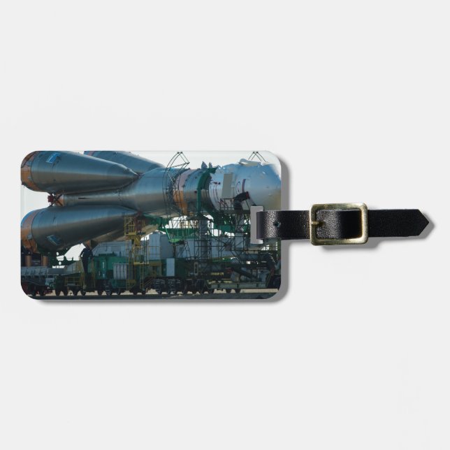 Soyuz to the Launch Luggage Tag (Front Horizontal)