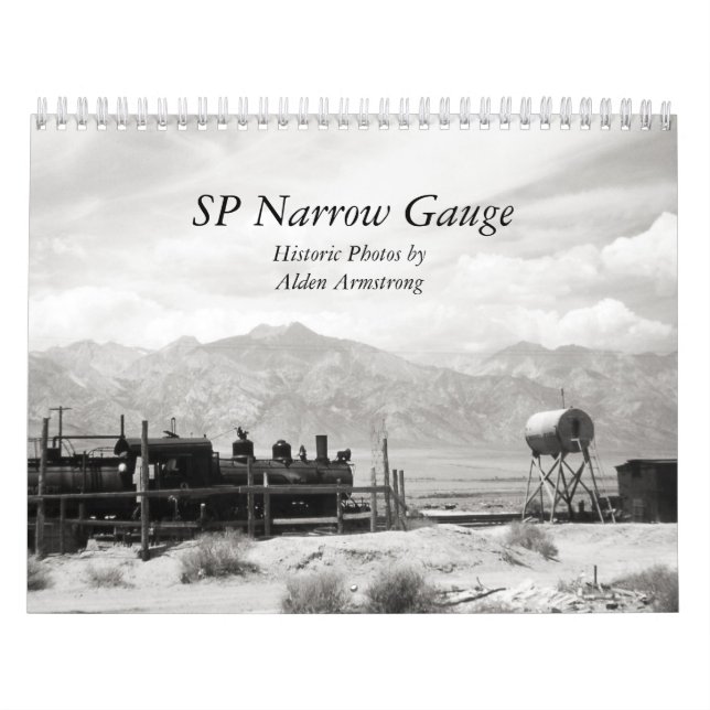 SP Narrow Gauge Black and White Photography Calendar (Cover)